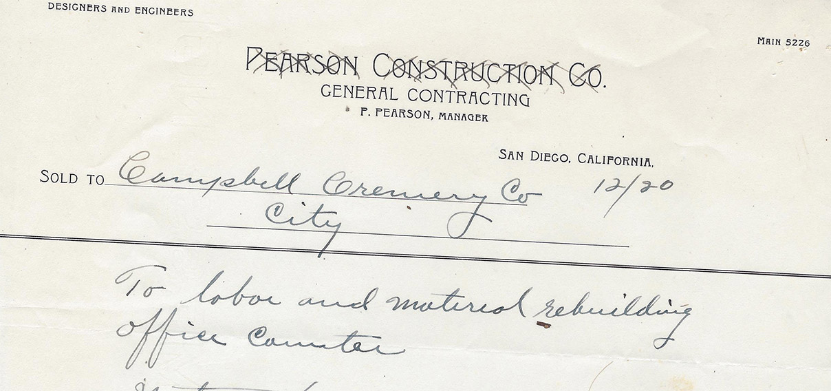 Pearson Construction document